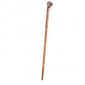 Dark brown cane with truncheon