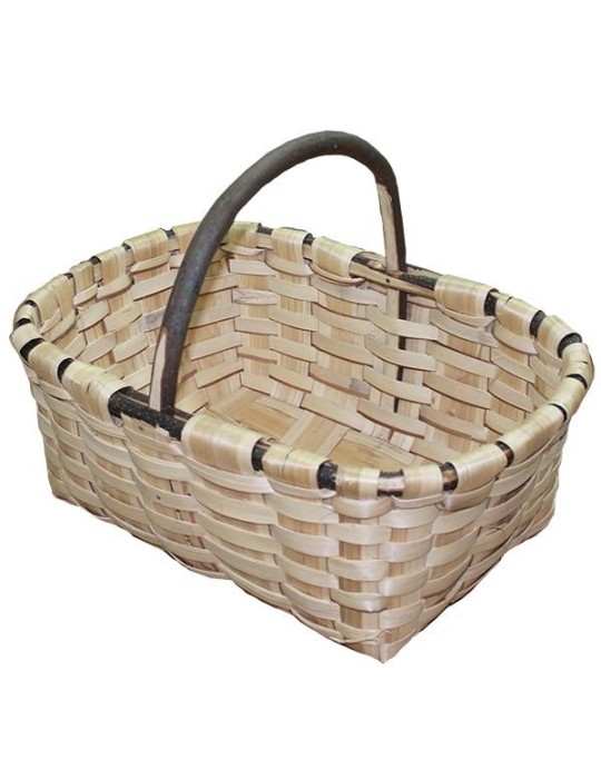 Labrador basket of natural chestnut nº5