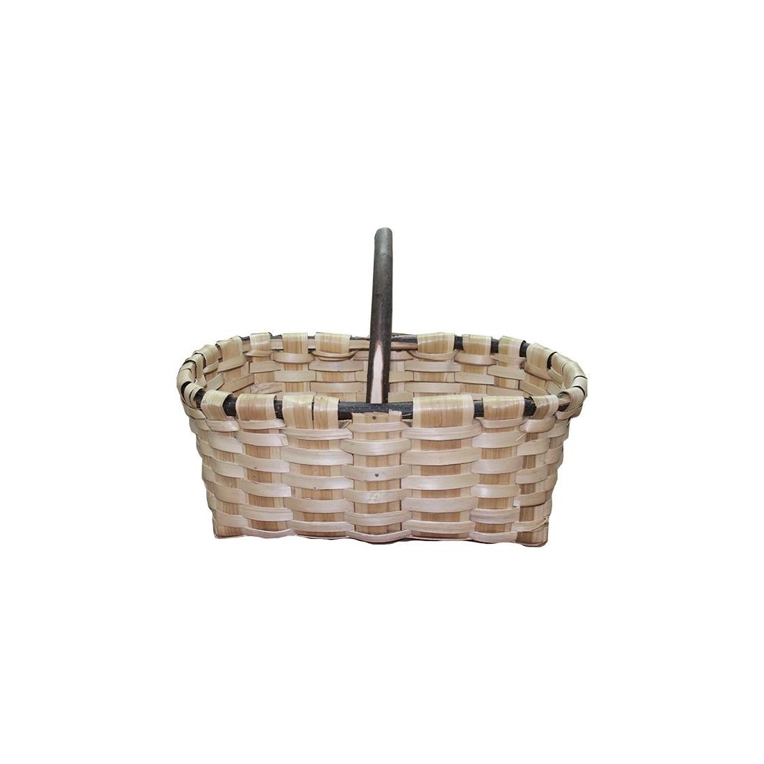 Labrador basket of natural chestnut nº5