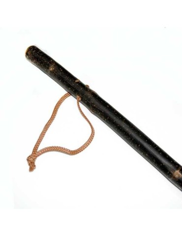 Bastón de castaño piel para buscar setas 2