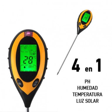 PH-mètre numérique pour sol