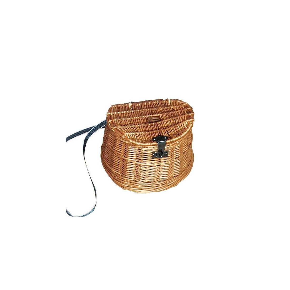 Wicker hanging basket