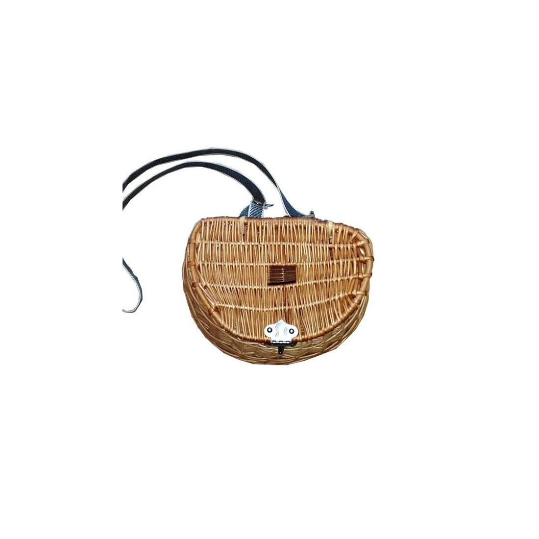 Wicker hanging basket