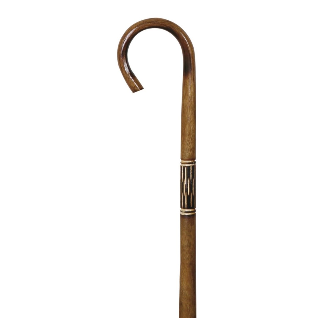 Carved bearat cane