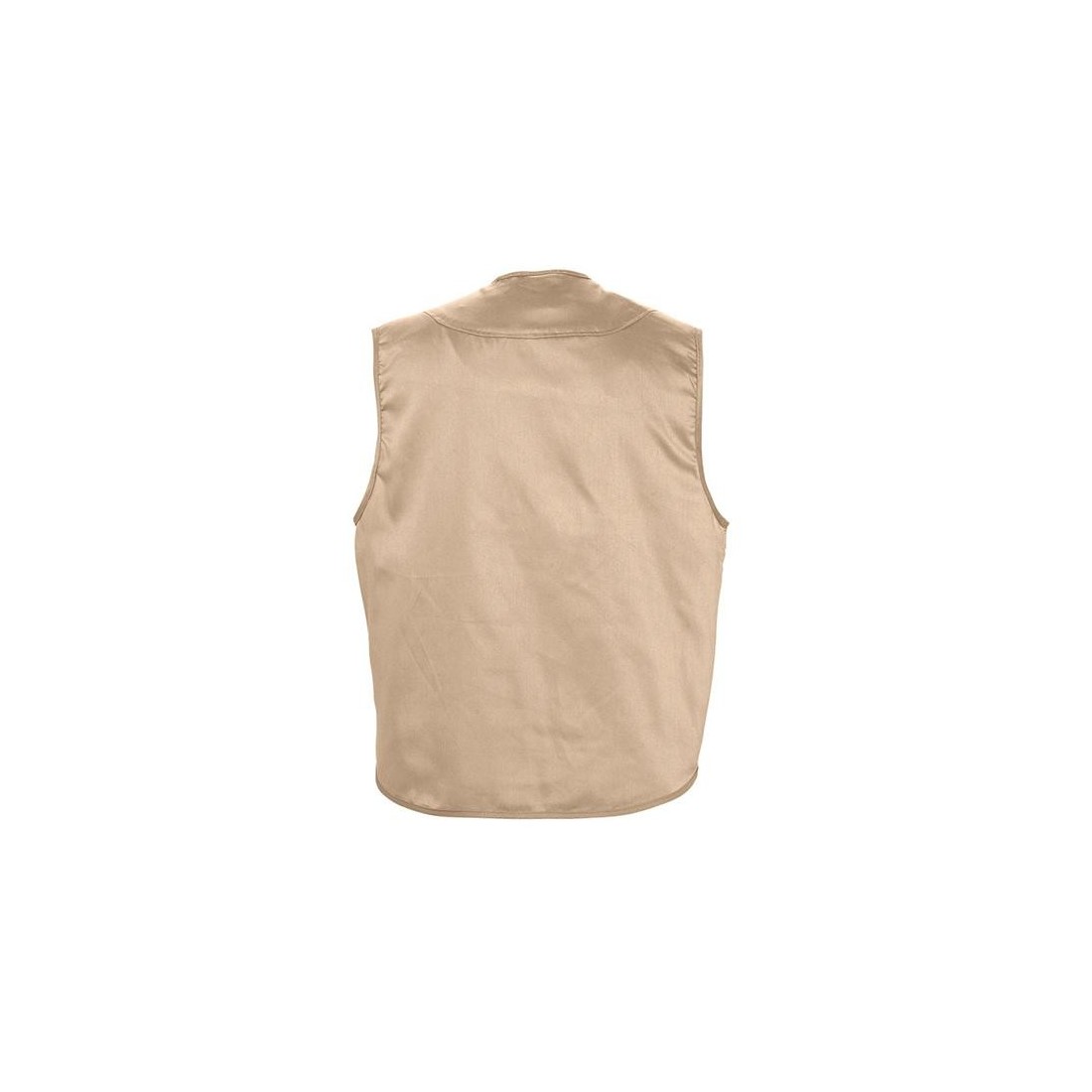 Gilet multipocket sable