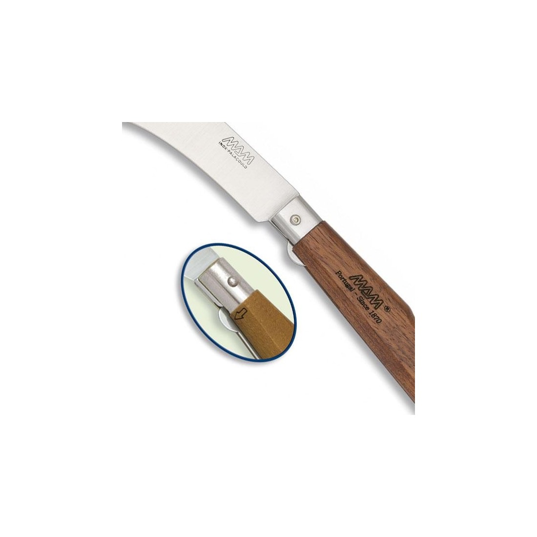 MAM 8 cm locking knife