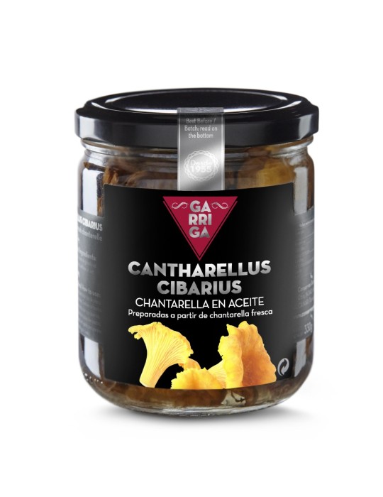Chanterelles en conserve dans l'huile Chanterelles en conserve dans l'huile