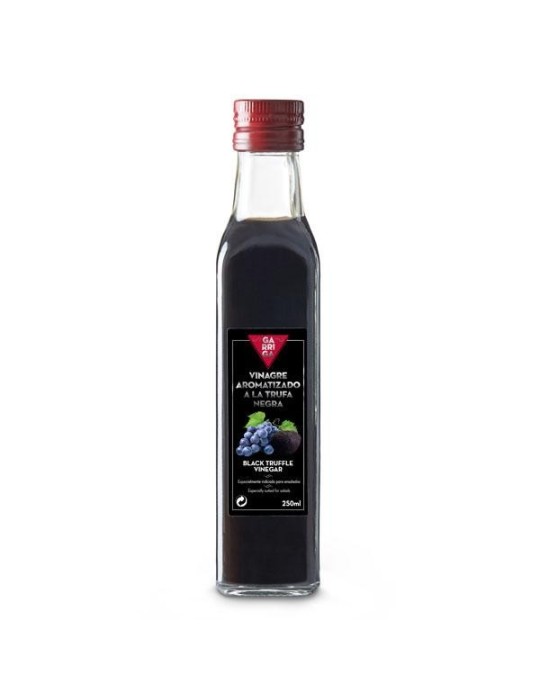 Vinegar flavored with black truffle, 250 ml