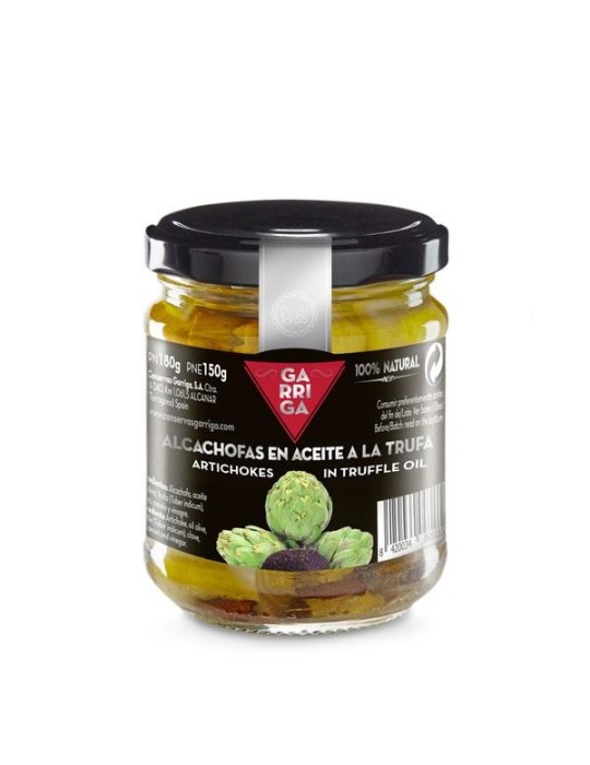 Alcachofas a la trufa