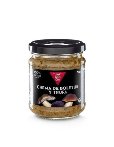 Cream of boletus and truffle cream