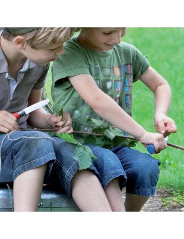 opinel outdoor junior knife blue 2