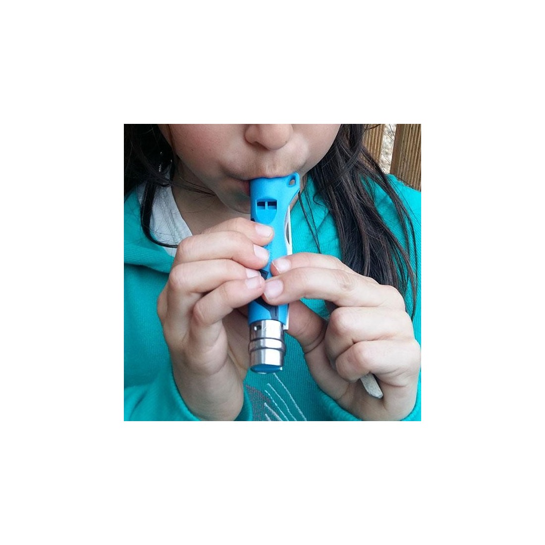 opinel outdoor junior knife blue