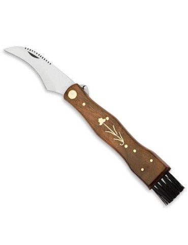 Knife with decorated brush
