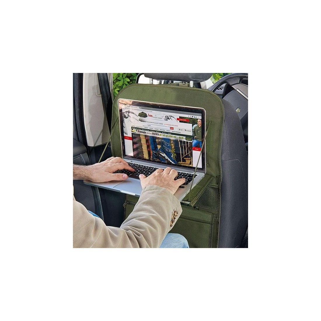 Organizador multibolsillos para coche