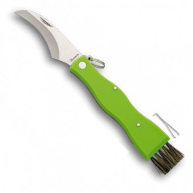 Knife with brush Green