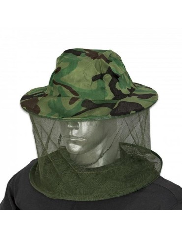 Chapeau moustiquaire camouflage