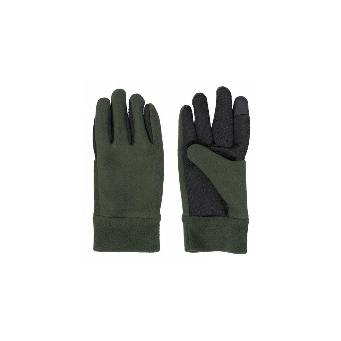 Guantes forro polar-caucho