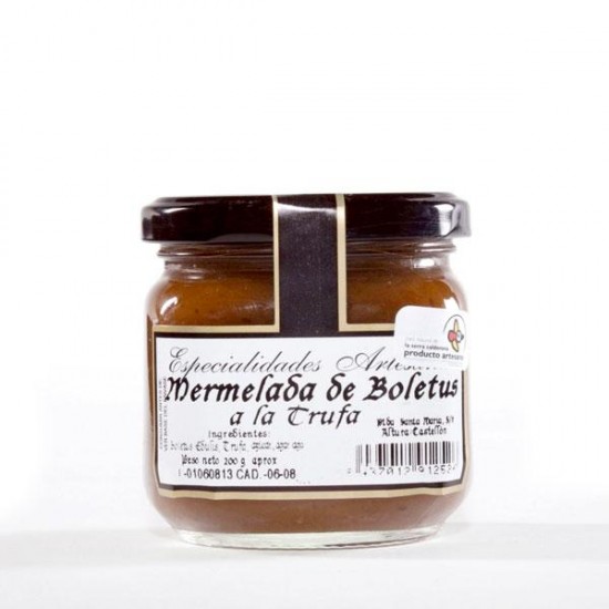 Boletus and truffle jam