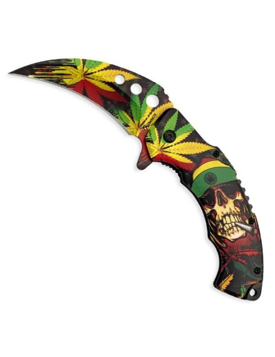 Navaja karambit decorada Navaja karambit decorada