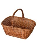 Panier rectangulaire en osier 01