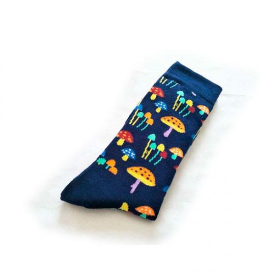 Mushroom printed socks