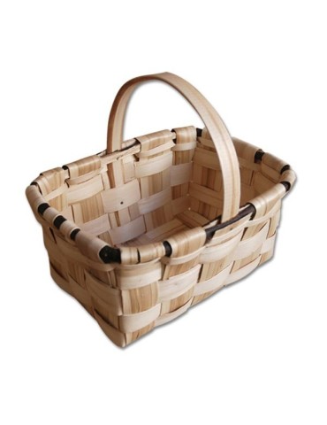 Chestnut Mushroom Basket No. 1 | Handcrafted & Eco-Friendly 2