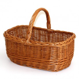 rectangular wicker basket 01