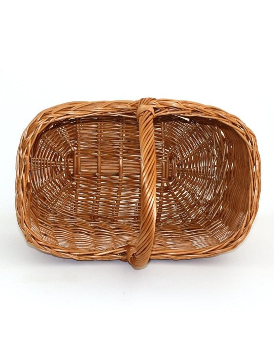 rectangular wicker basket 01