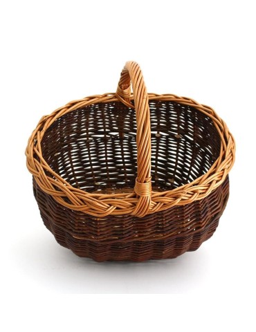 green oval wicker basket 01 2