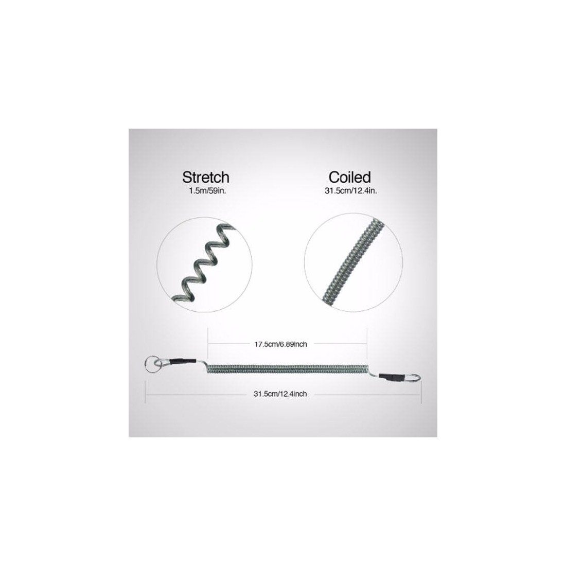 alargador extensible 150 cm con iman