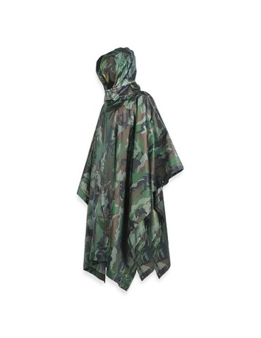 Camouflage waterproof poncho 830