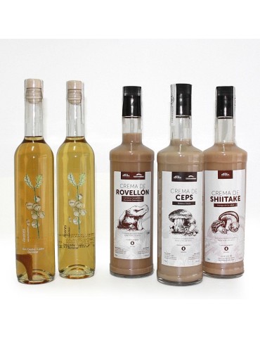 Lot of mycological liqueurs 01