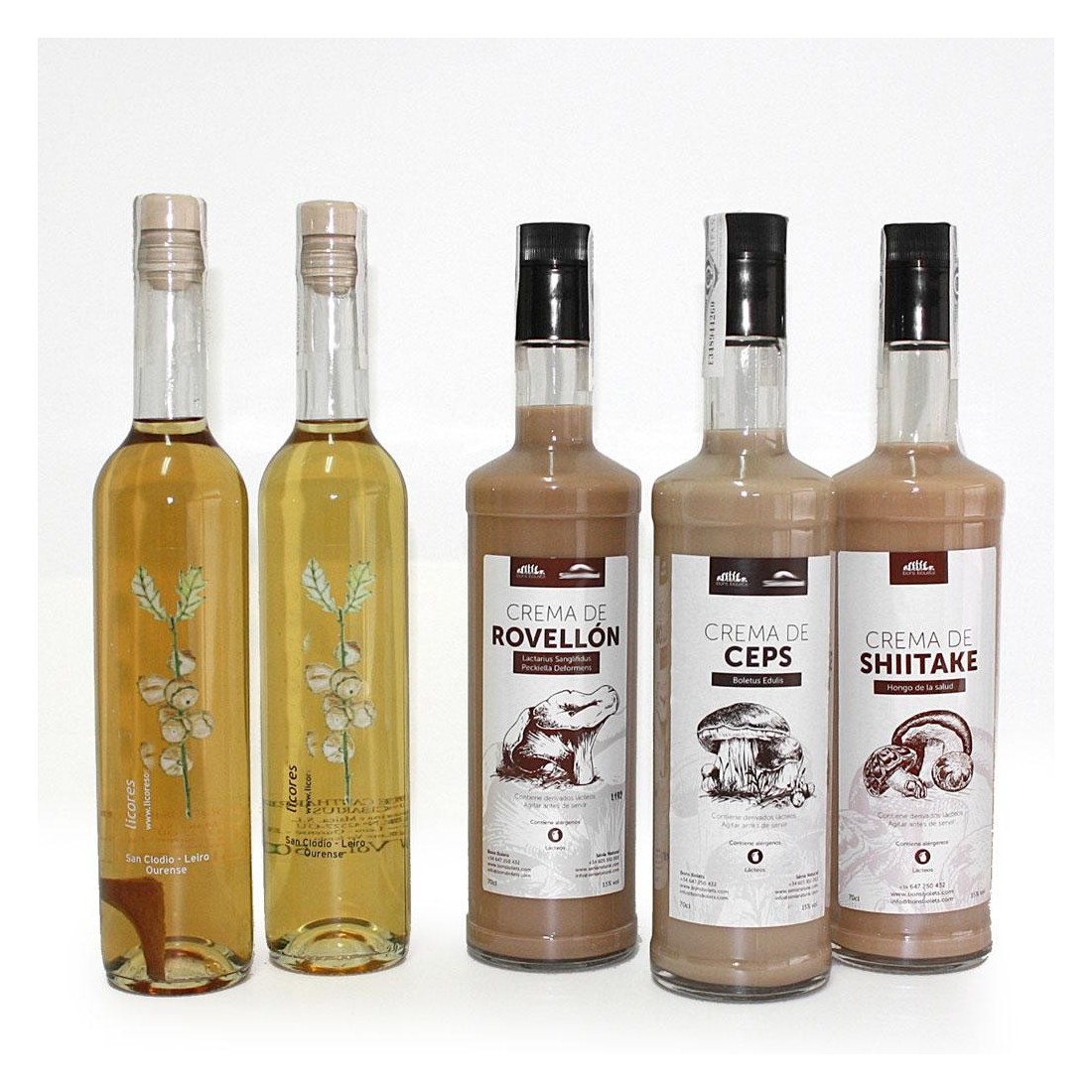 Lot of mycological liqueurs 01 Lot of mycological liqueurs 01