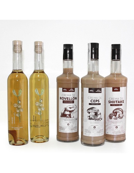 Lot of mycological liqueurs 01 Lot of mycological liqueurs 01
