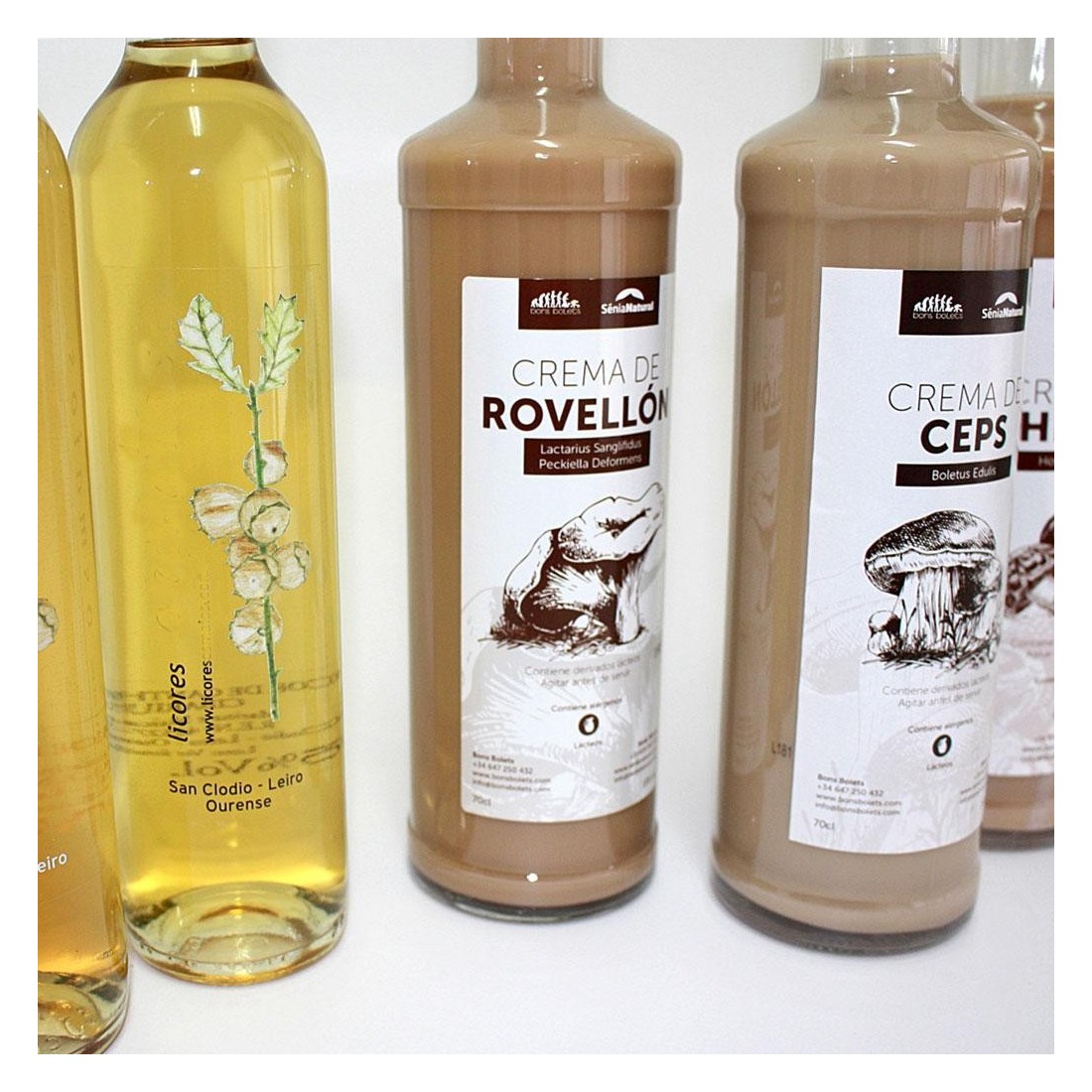 Lote licores micologicos 01