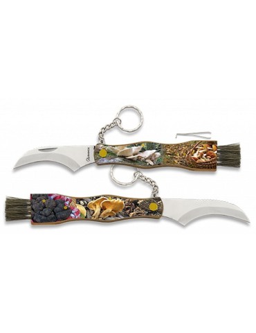 Couteau champignon décoré en 3D 2