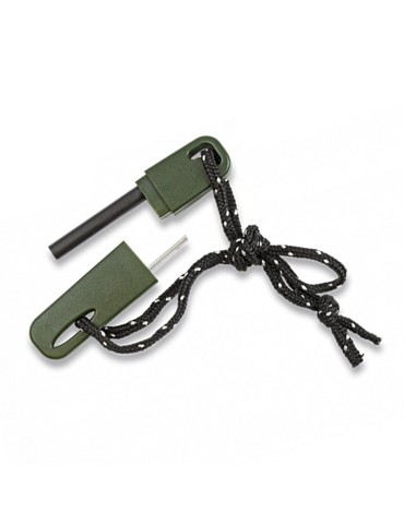 Pedernal de emergencia portatil verde