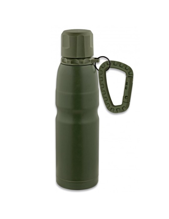 Termo verde con mosqueton 0,5 l Termo verde con mosqueton 0,5 l