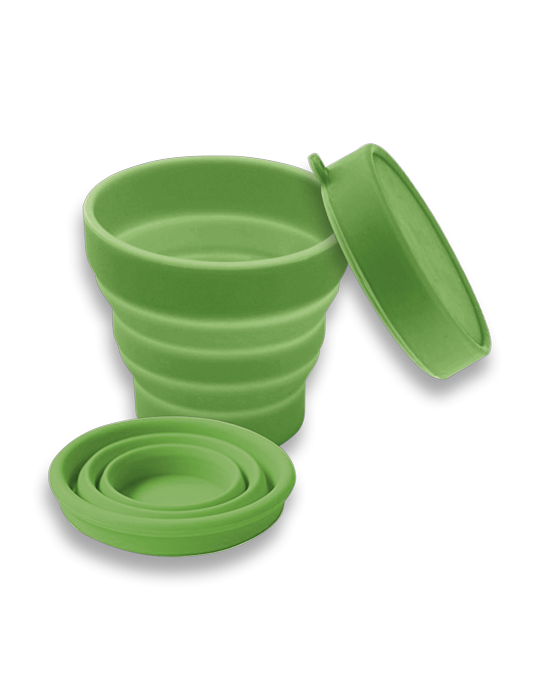 Silicone folding cup Silicone folding cup