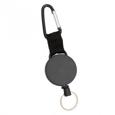 extendable key ring with snap hook