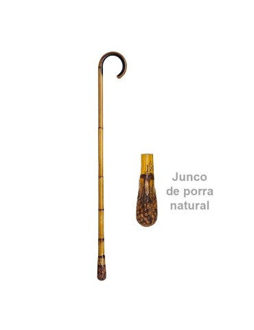 Bastón junco porra 2