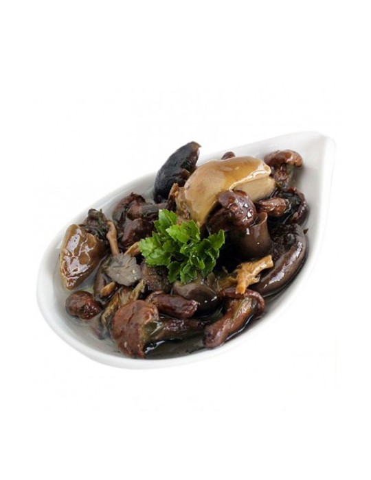 Mezcla de setas en conserva