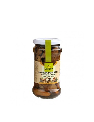 Mixed canned mushrooms