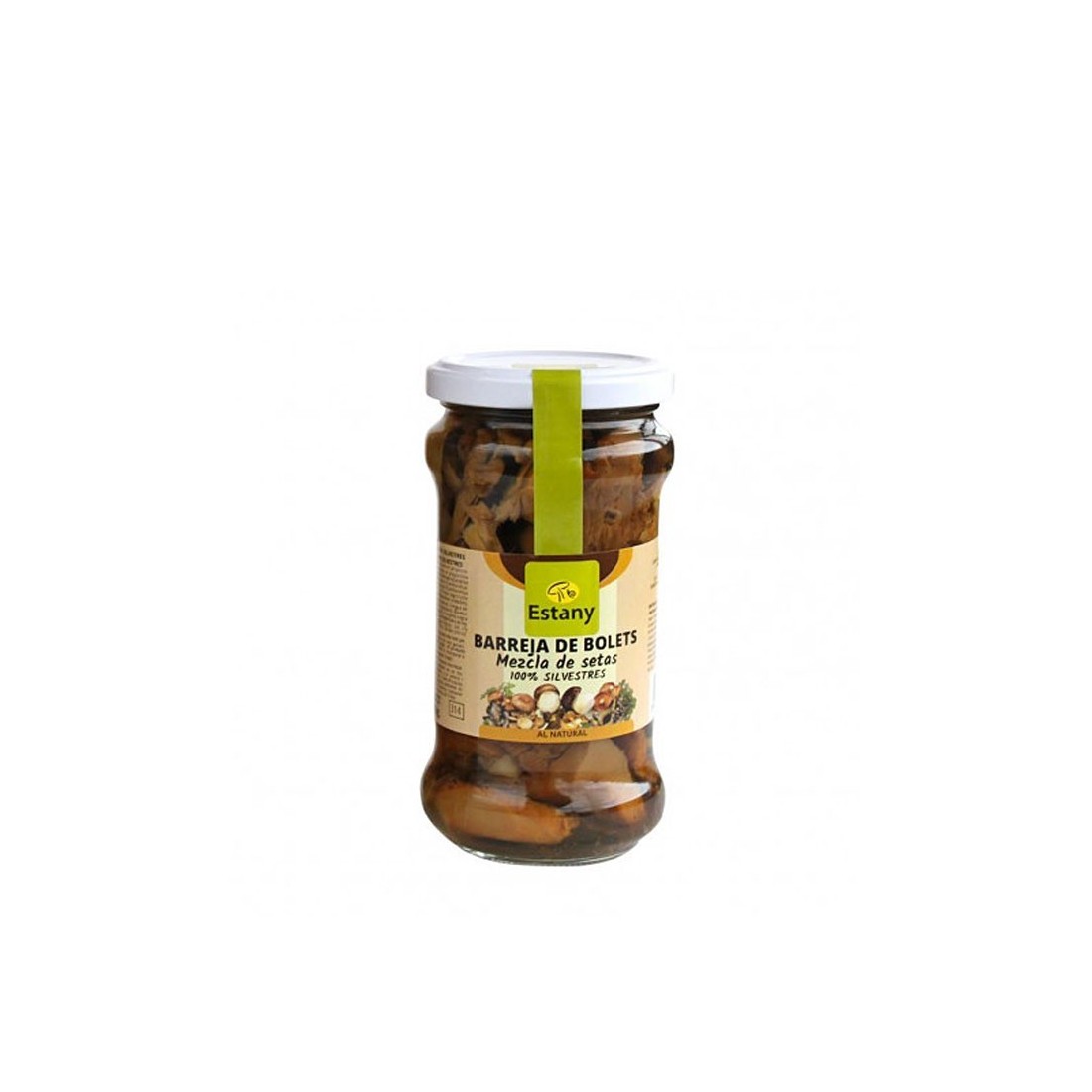 Champignons en conserve mélangés