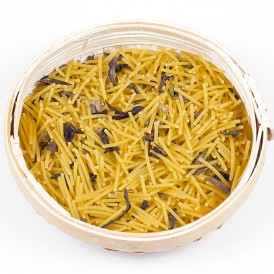 Fideua pasta with chanterelles (vermicelli) - la boutique du champignon