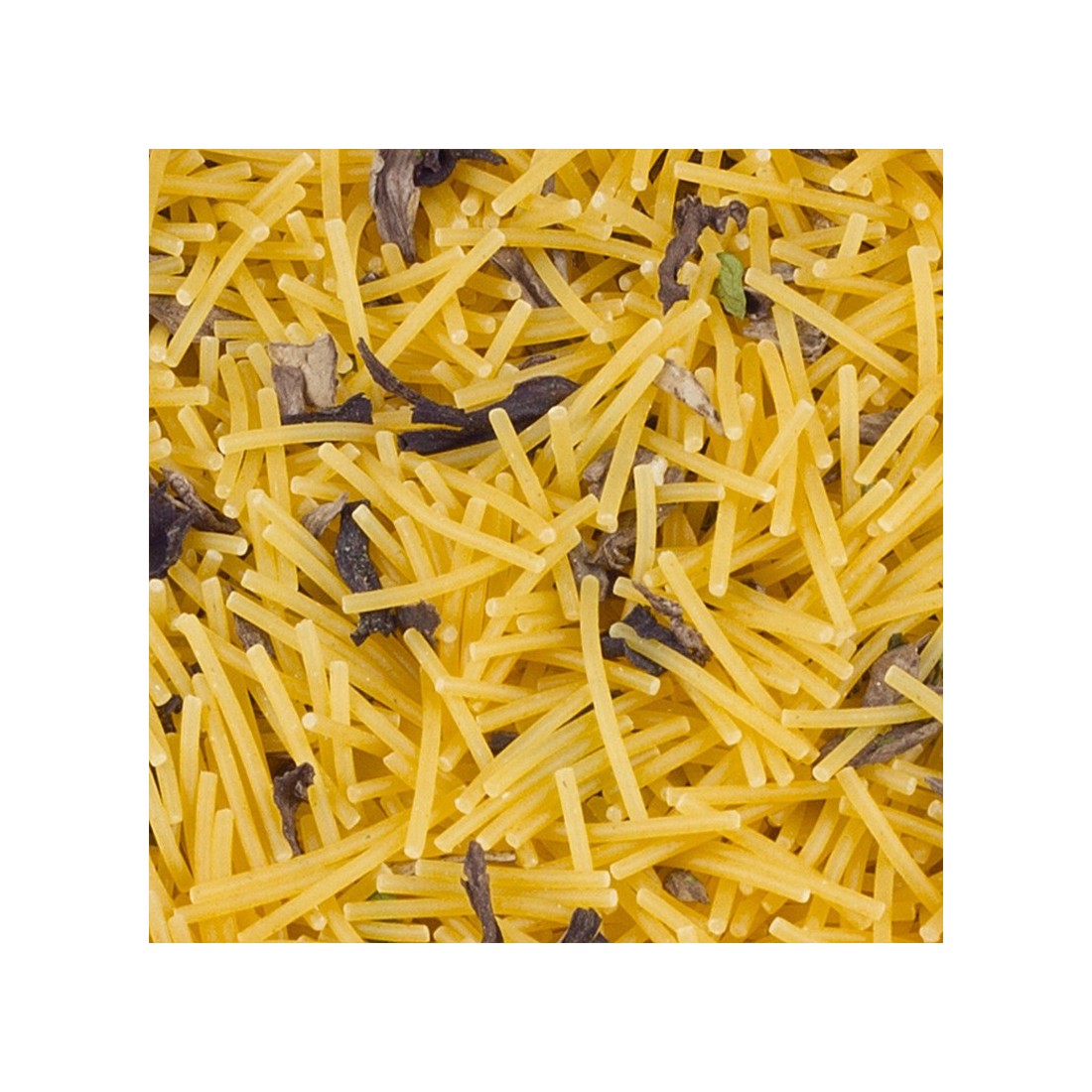 Fideuá of black trumpets