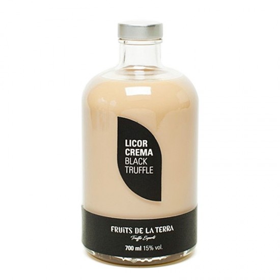 Black truffle cream liqueur