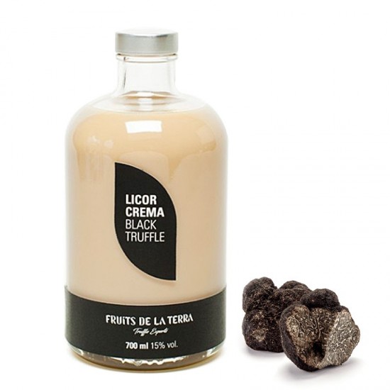 Black truffle cream liqueur