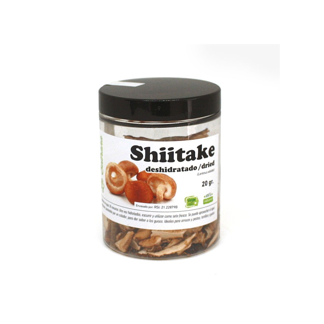 Shiitake desidratado Laminado