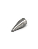 Punta in acciaio inossidabile da 18 mm per bastone da passeggio in legno, ideale per trekking.